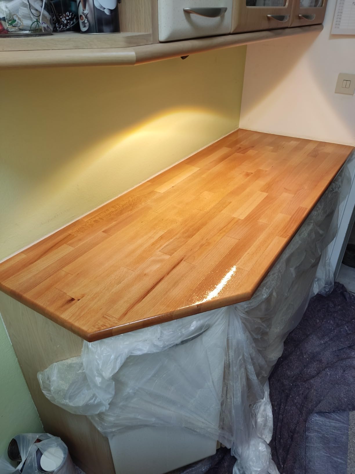 Perfekt für geöltes Holz zum Auffrischen