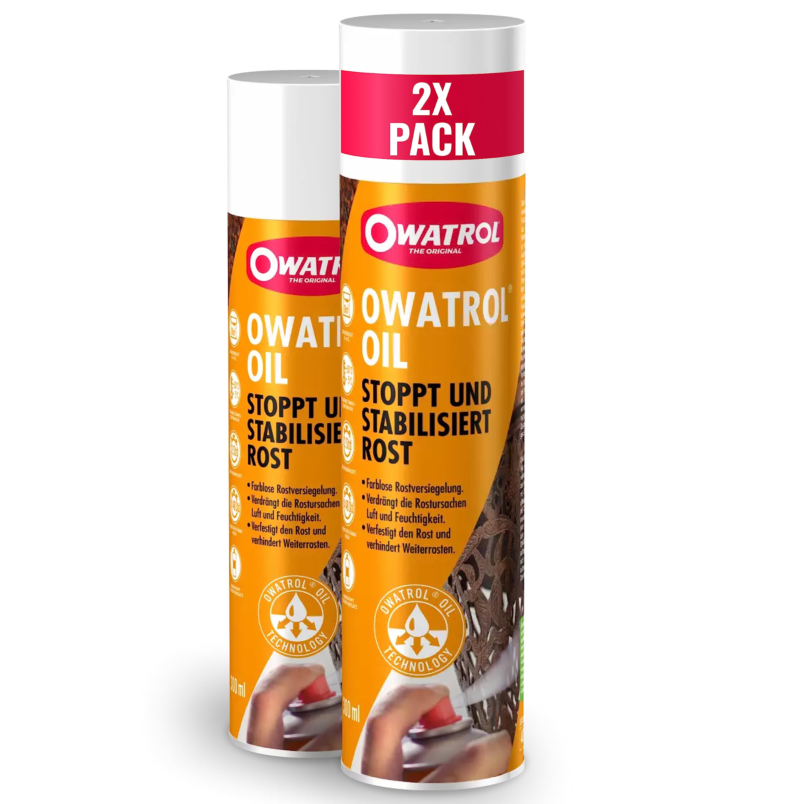 owatrol-rostschutz-spray-transparent-2-x-300-ml-korrosionsschutz-f-r-kfz-und-met image 1