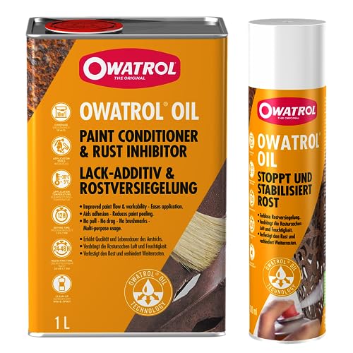owatrol-oil-set-1-l-300-ml-spray-rostschutzlack-transparent image 7