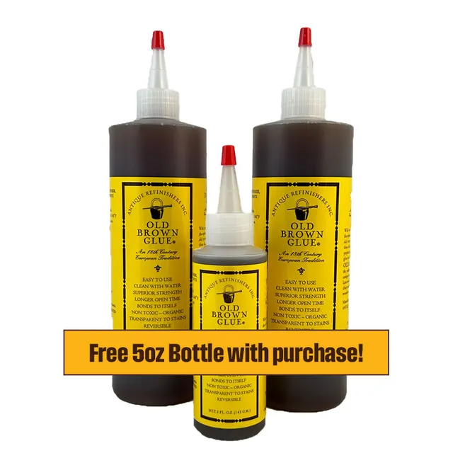 old-brown-glue-fl-ssiger-hautleim-20-oz-set-5-oz-flasche image 1