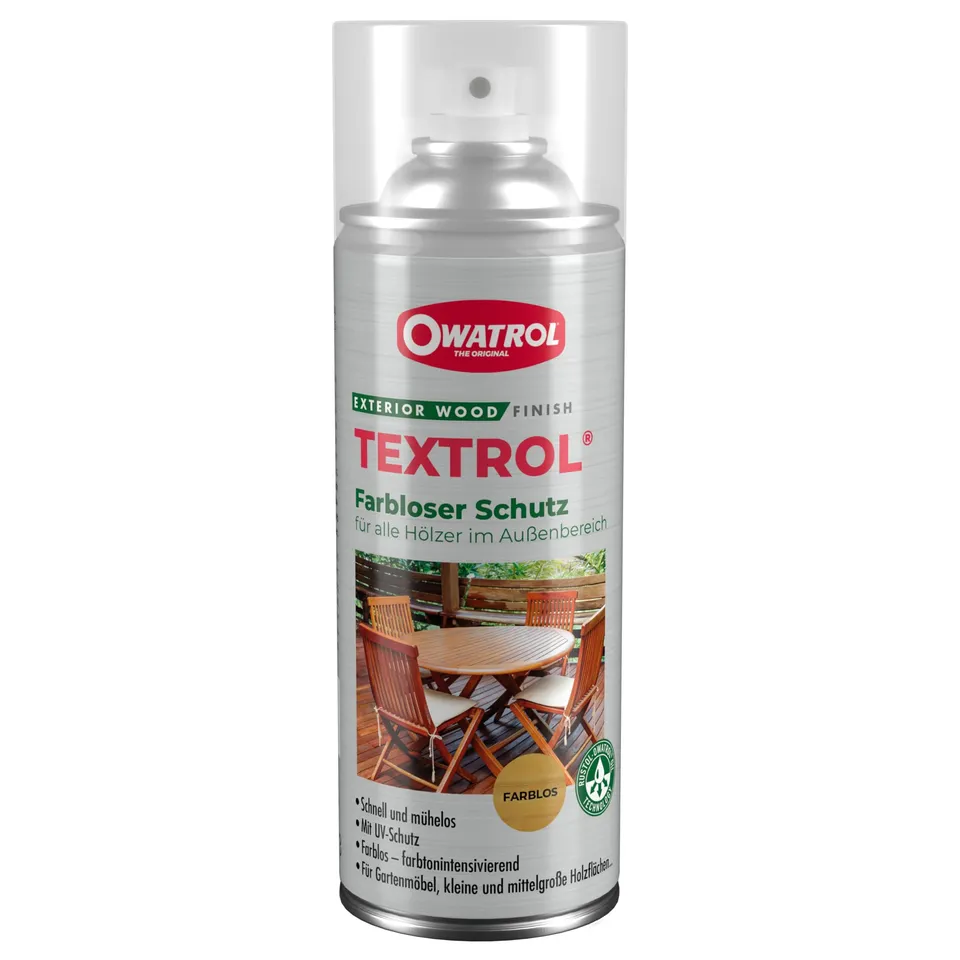 owatrol-textrol-holzschutz-spray-farblos-natur-l-mit-uv-schutz-f-r-au-en image 1