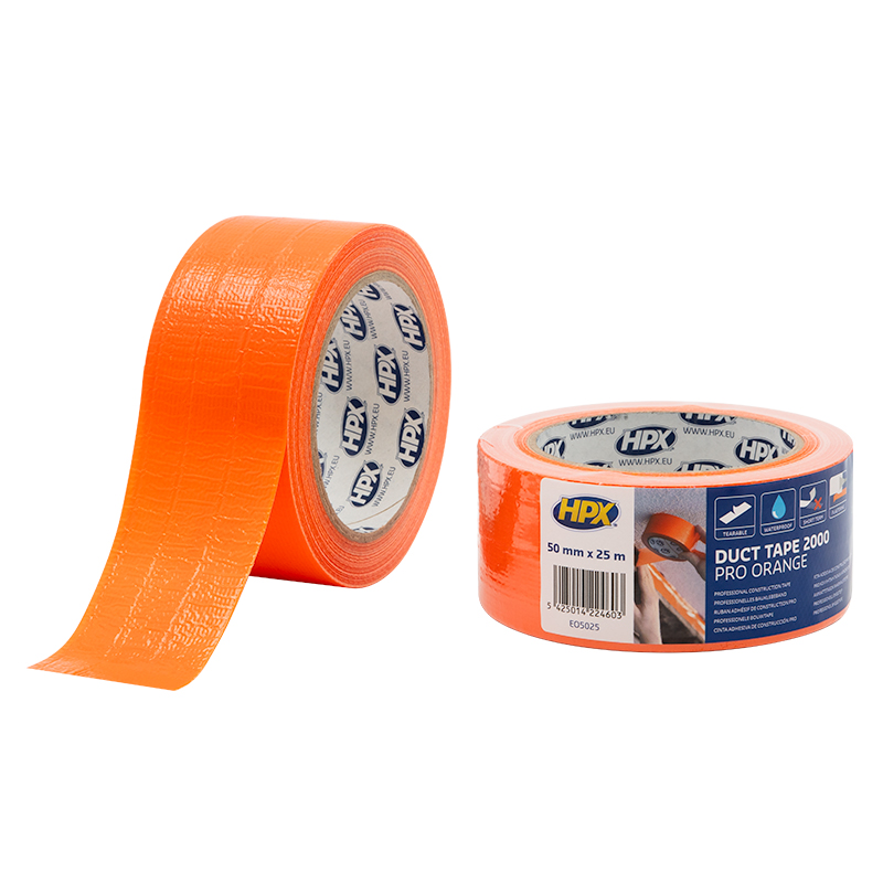 hpx-duct-tape-2000-pro-orange-gewebeband image 1