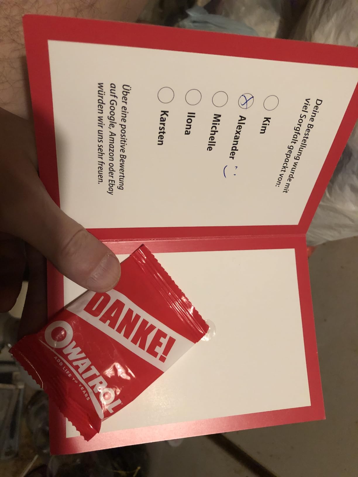 Nachkauf garantiert