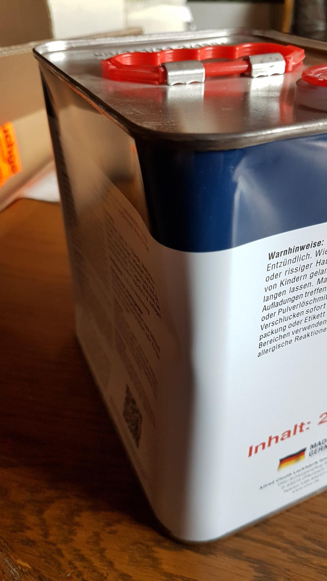 Solide Versiegelung